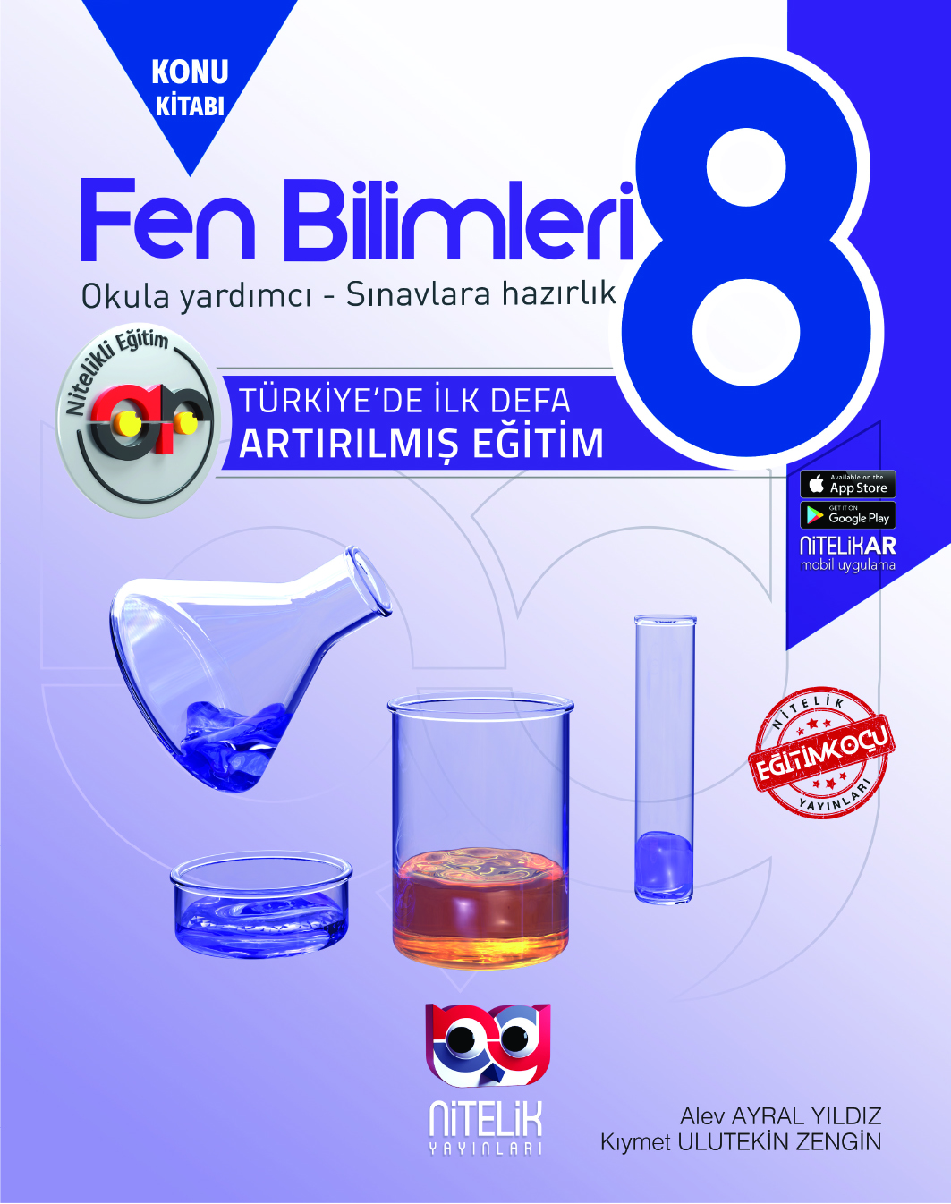 8. Sınıf Fen Bilimleri Artırılmış Konu Kitabı kapak görseli
